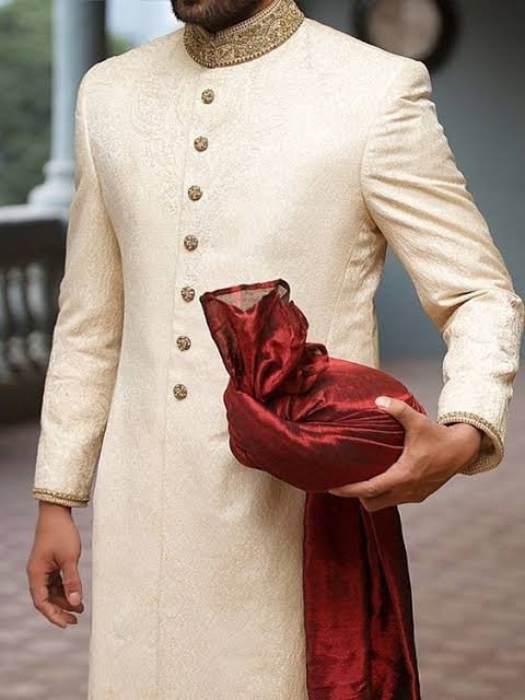 One time used sherwani for wedding